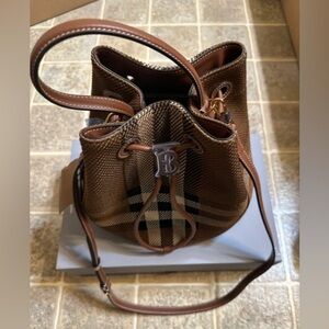 Burberry Petit Noè Monogram Canvas 1996 Vintage